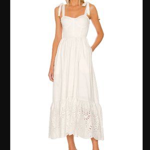 Karina Grimaldi Rio Maxi Dress In White from Revolve